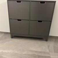 Scarpiera grigio scuro IKEA