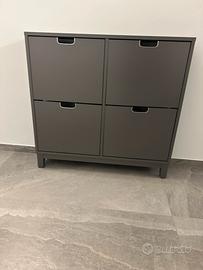 Scarpiera grigio scuro IKEA