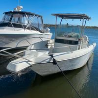 Jeannou cap camarat 675+ coppia evinrude etec150