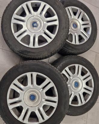cerchi + gomme invernali fiat kleber 4x98