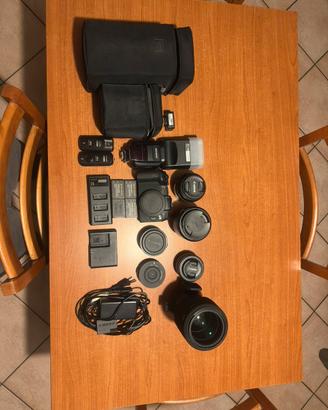 Kit Canon EOS RP + 4 Obiettivi + Accessori