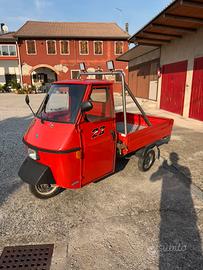 Piaggio ape tmp50 elestart- rosso