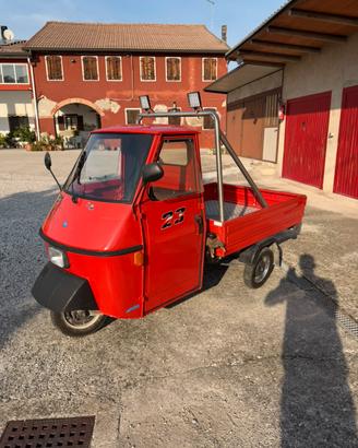 Piaggio ape tmp50 elestart- rosso