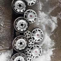 4 Cerchi 6Jx15 5x118 Ducato 15" + 1 cerchio nuovo