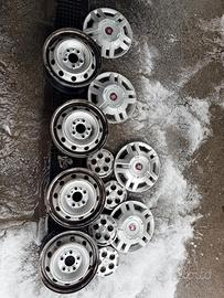 4 Cerchi 6Jx15 5x118 Ducato 15" + 1 cerchio nuovo