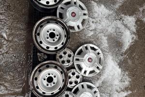 4 Cerchi 6Jx15 5x118 Ducato 15" + 1 cerchio nuovo