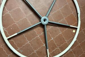 Timoni barca a vela in alluminio Ø 1000 mm