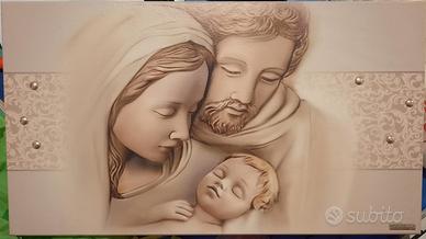 Quadro capoletto moderno Sacra Famiglia