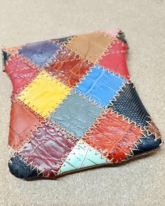 Portamonete a Molla in Patchwork 