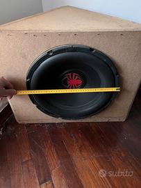 Subwoofer Soundstream  + Amplificatore Max Pro 401