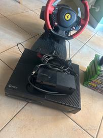 Xbox one e volante con tutti i giochi inclusi
