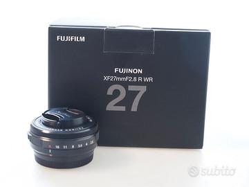 FUJIFILM XF 27MM F 2.8 R WR