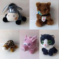 Set di piccoli peluche