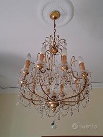 Lampadario a 10 luci