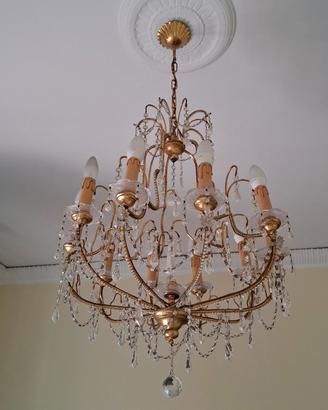 Lampadario a 10 luci