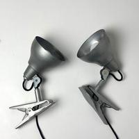 Coppia faretti vintage con pinza Seminara Torino