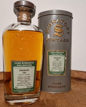 Whisky Linkwood 1988 17 year old Signatory Vintage