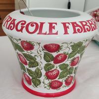 Vaso Opaline Fabbri da 600 grammi(con fragole).
