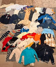 Stock vestiti bambino 12-18 mesi multi marca