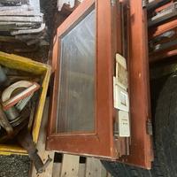 SVENDITA FINESTRE PORTEFINESTRE LEGNO DOPPIO VETRO
