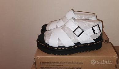 Sandali Dr. Martens n°38 Bianche  Nuove