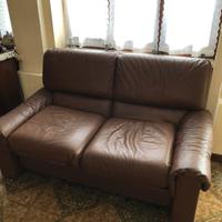 Divano MIMMO 2 posti in pelle