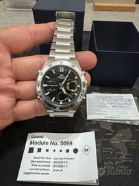 OROLOGIO CASIO EDIFICE ACCIAIO