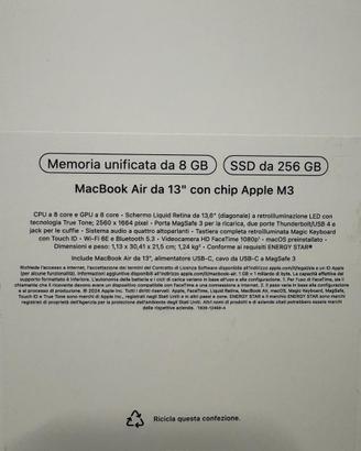 MacBook Air da 13"