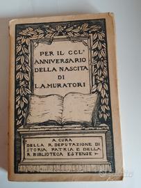 Anniversario della nascita di L.A.Muratori