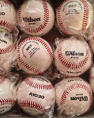 Palle da baseball Wilson nuove sigillate