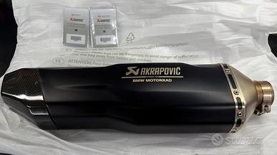 Terminale Akrapovic originale per BMW F750