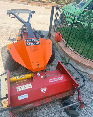 Trattorino Honda GXV 340 con Trincia Zanon 900