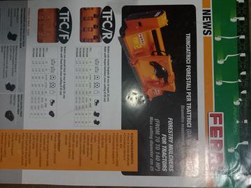 Trinciatrice forestale