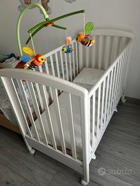 Lettino Prenatal con materasso e accessori