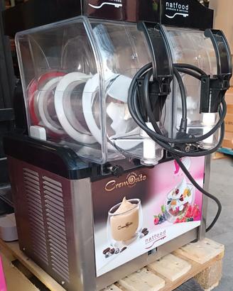 granitore sorbettiera due vasche coibentate SPM