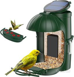 Mangiatoia per Uccelli con Fotocamera