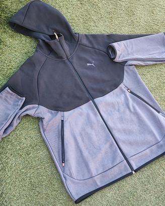 Felpa Puma Evostripe Full-Zip Uomo L Originale