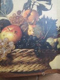 STAMPA TRECCANI Caravaggio 'Canestra di Frutta'