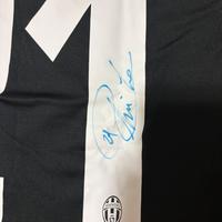 Maglia ufficiale juve autografata