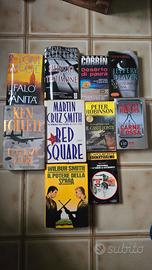 Lotto 10 Libri Thriller & Narrativa Vintage