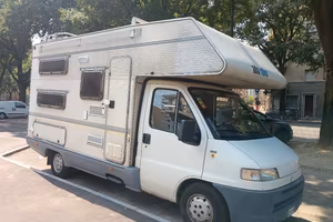 camper mansardato roller 3  ducato 1.9 td