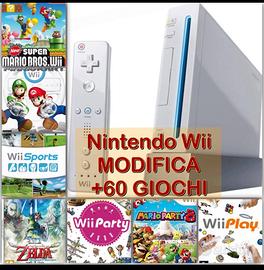 Nintendo Wii console +60giochi
