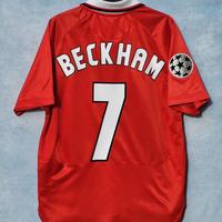 Maglia Man utd 1999 UCL Beckham 7 S originale
