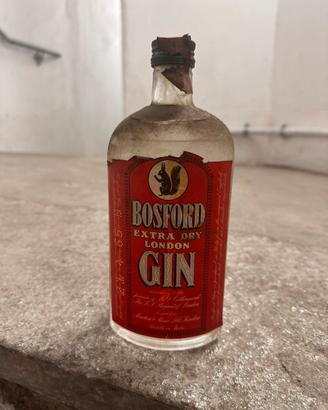 Vintage Gin Extra Dry 1966 Bosford