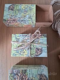 Bomboniere tema viaggio 25 pezzi da montare