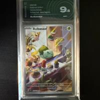 Carta Pokémon Bulbasaur SCR 143 – AiGrading 9,5