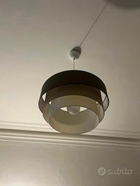 Lampadario tessile design