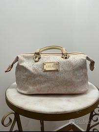 Borsa a mano Liu Jo rosa cipria – stampa pizzo