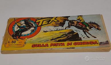 tex striscia serie cobra n.7 aut.478 rara 