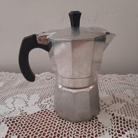 Moka da 3 tazze con manico e filtri